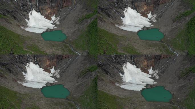 原创 云南迪庆雨崩村冰湖梅里雪山自然风光