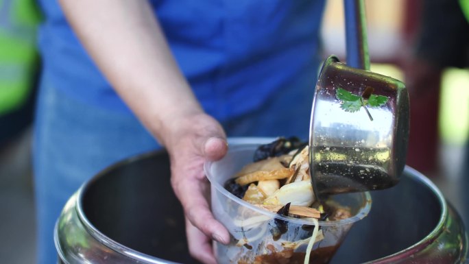 （原创）大锅饭工人午餐