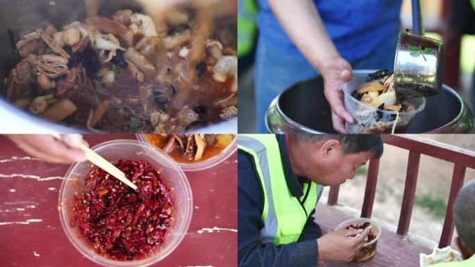 （原创）大锅饭工人午餐