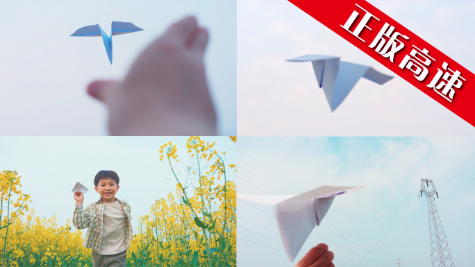 纸飞机飞机国家电力电网电能航天航空扔飞机