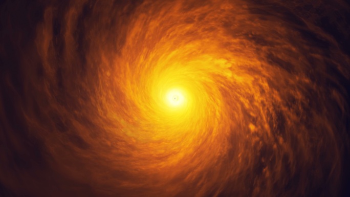 黑洞模型。NASA图像