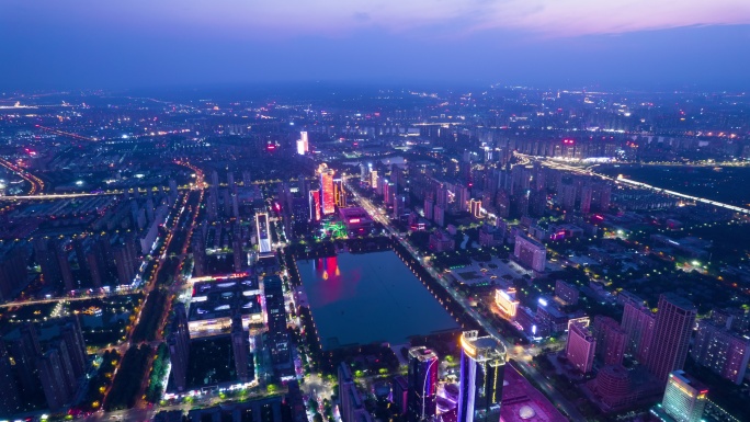 洛阳城市夜景大延时