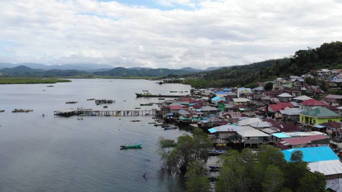 海边 渔村 印尼 吉普赛 视频素材