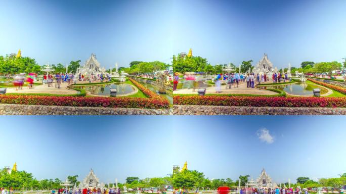 泰国风景风光城市延时摄影
