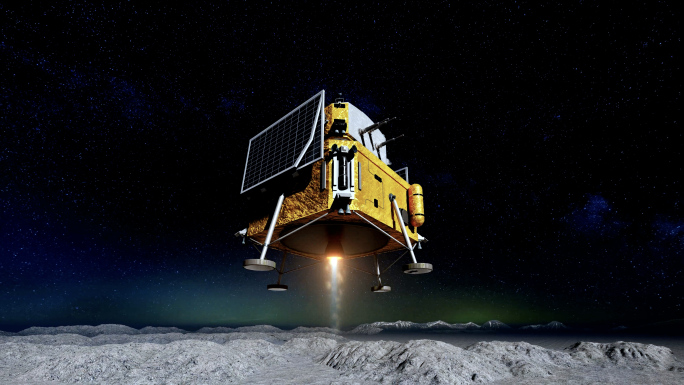 嫦娥五号+玉兔号月球探测车