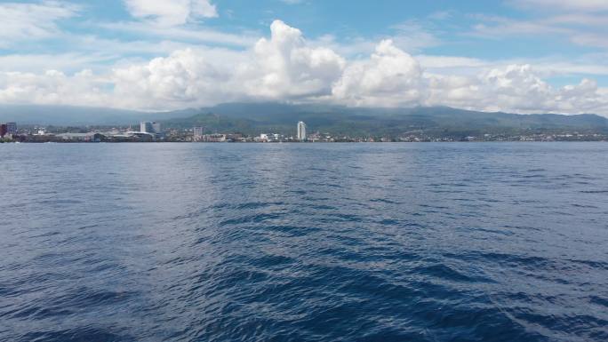 海边 海景 城市 航拍素材