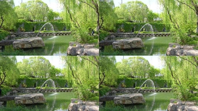 园林绿化喷泉洒水