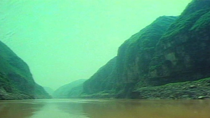 80年代三峡巫山十二峰风光