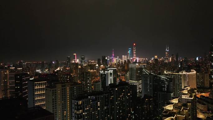 4K上海夜景