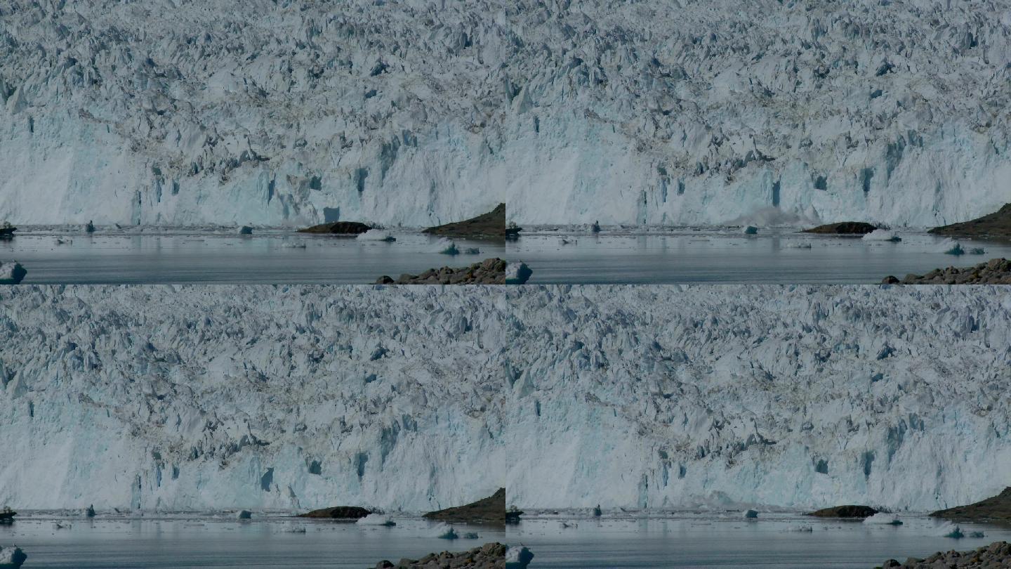崩解冰川极地气候大山山脉
