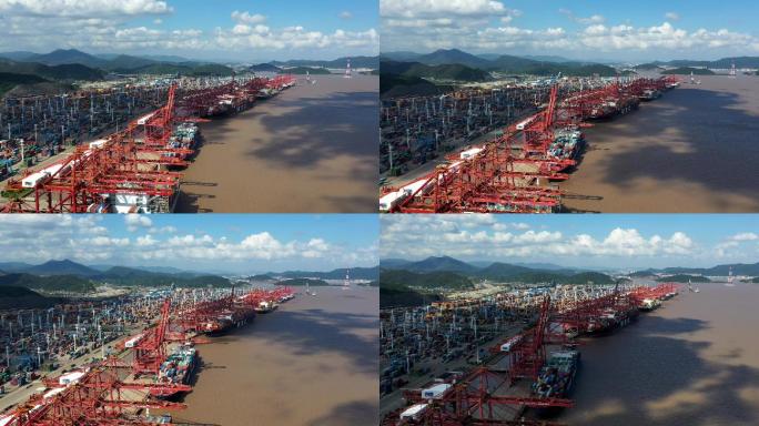 宁波舟山港岸线延时