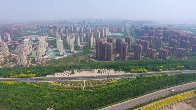 中新生态城  生态城航拍