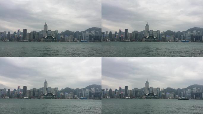 中国香港风景风光城市延时摄影