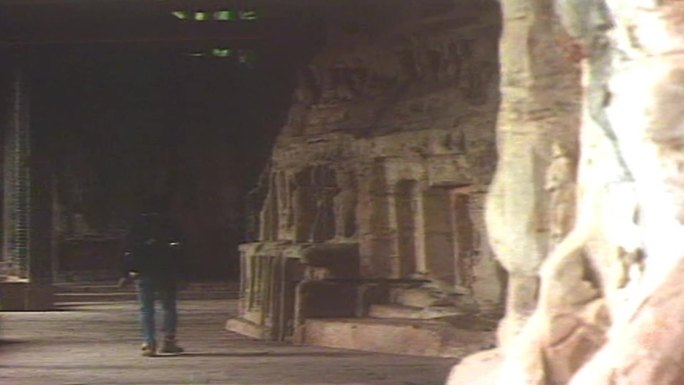 80年代的大足石刻影像