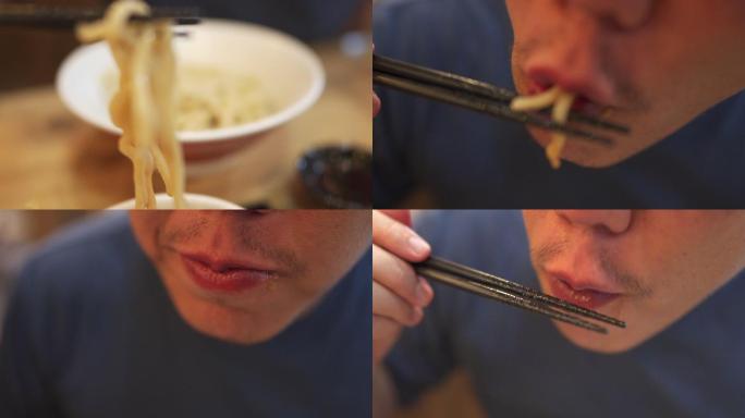 SLO MO CU吃Tsukemen，日本拉面食品