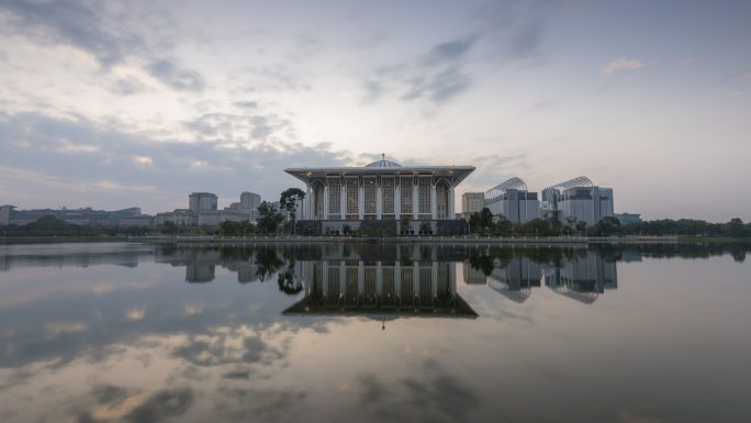 日出时间间隔云海延时空镜头