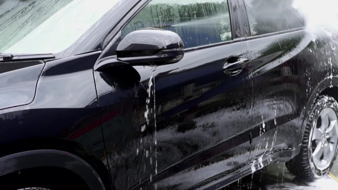 慢动作：洗车洗车