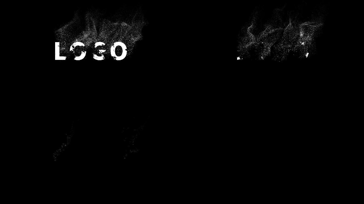 AE模板-LOGO演绎-粉尘化消失01