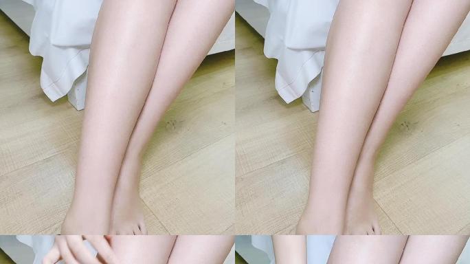 美女白皙长腿