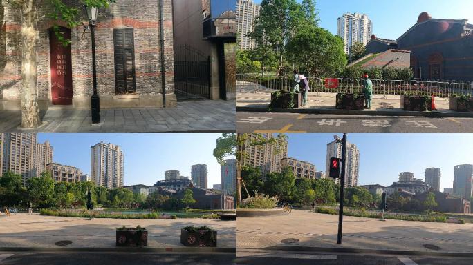 上海封城中的都市绿化环境状况