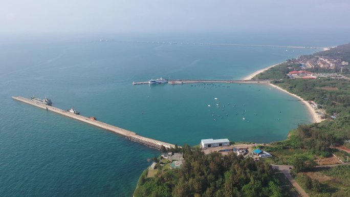 原创 广西北海涠洲岛海滨海景自然风光
