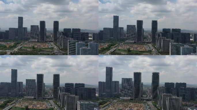 杭州未来科技城EFC航拍视频