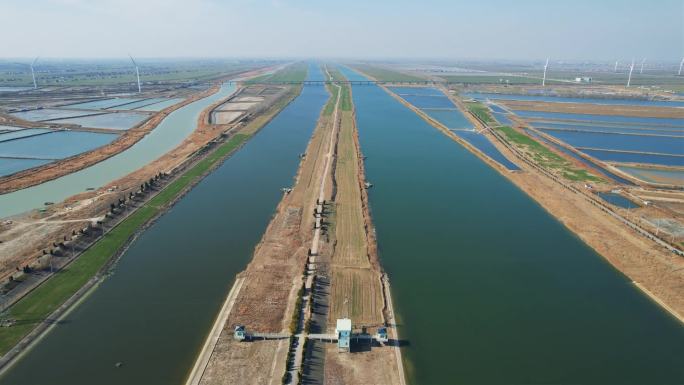 入海闸站 淮河入海口