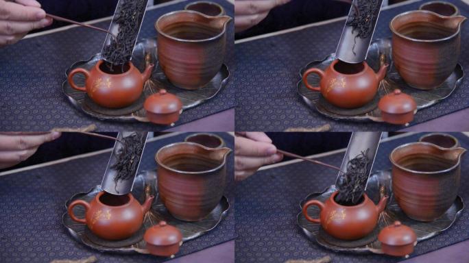 茶道 功夫茶 茶具茶叶 泡茶 茶文化