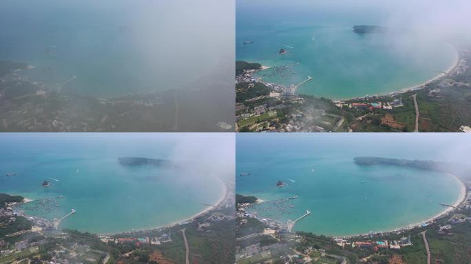 原创 广西北海涠洲岛海滨海景自然风光航拍