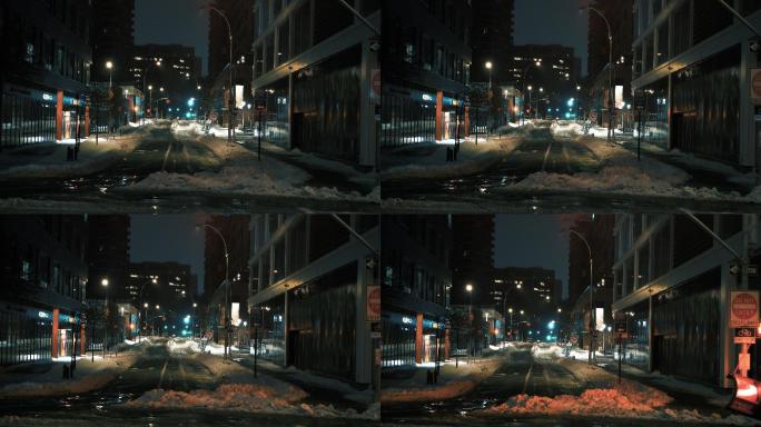 耕耘纽约街道-4k视频