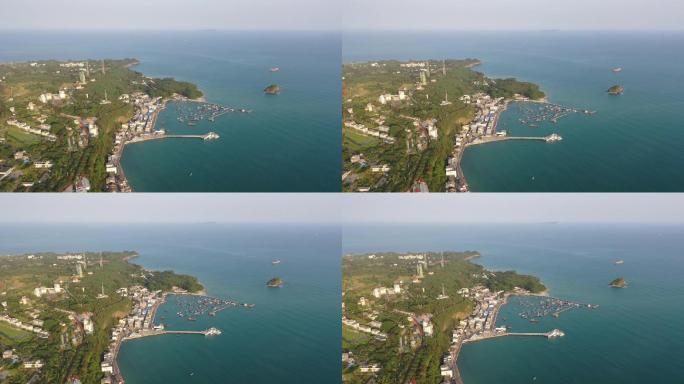 原创 广西北海涠洲岛海滨海景自然风光航拍