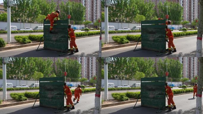 中国消防救援大队消防英雄A