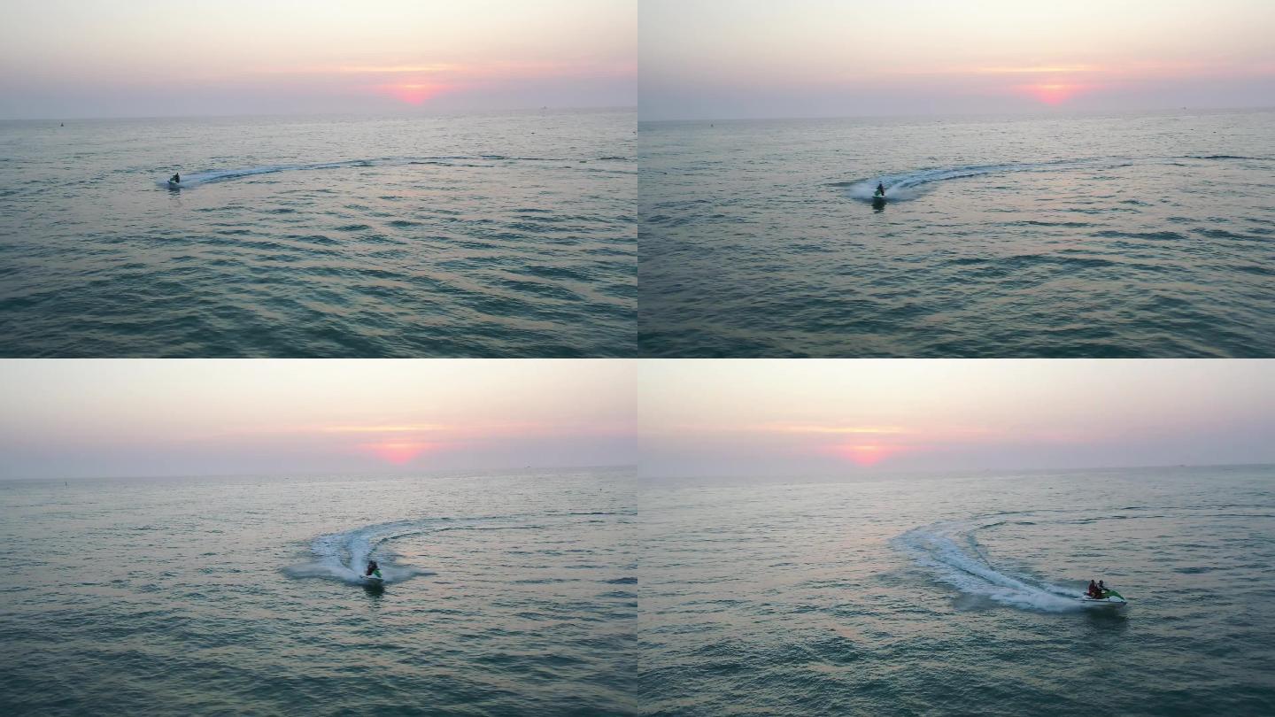 原创 广西北海涠洲岛海滨海景自然风光航拍