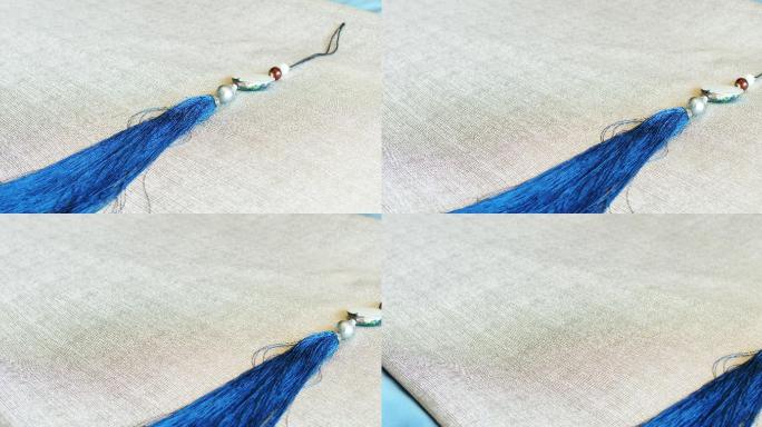 中国流苏旧式服饰装饰品挂件手办