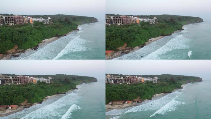 原创 广西北海涠洲岛海滨海景自然风光航拍