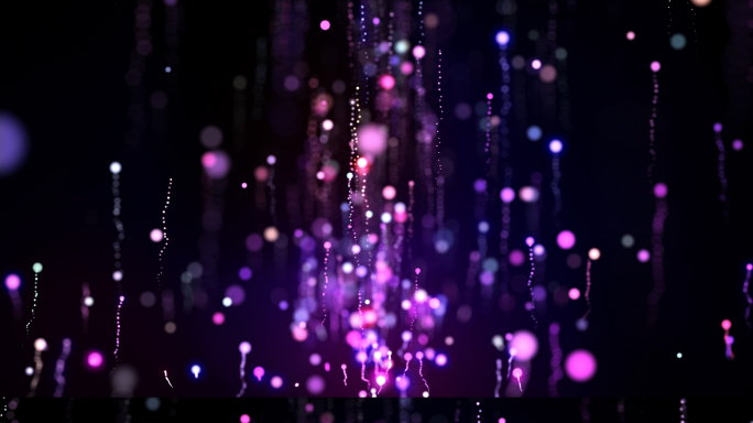 紫色粒子唯美浪漫背景