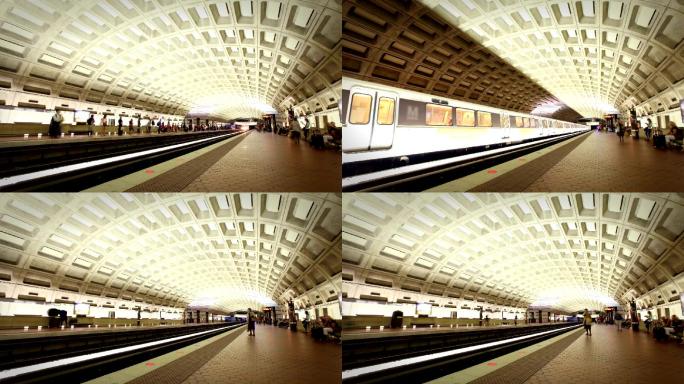 华盛顿地铁站美国轻轨