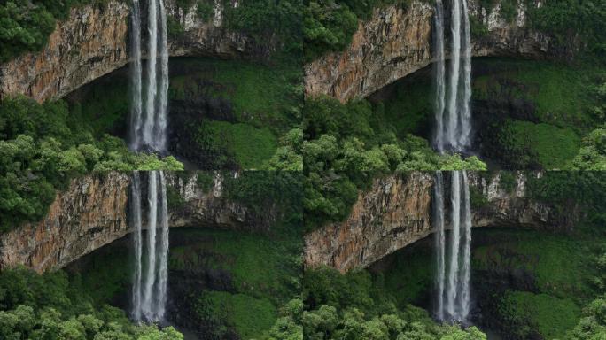 巴西南里奥格兰德卡内拉的卡拉科尔瀑布