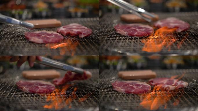韩国铁架烤肉烤肉