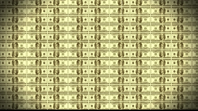 美元股票金融钞票钞票印刷