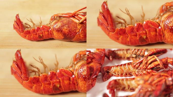 【镜头合集】死虾做出的麻辣小龙虾辨别