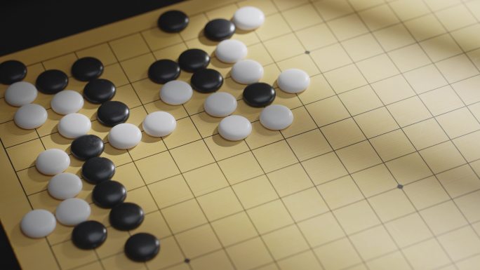 【4K原创】围棋棋盘棋局2