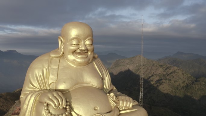 龙岩 天宫山 弥勒佛 佛祖 菩萨 航拍