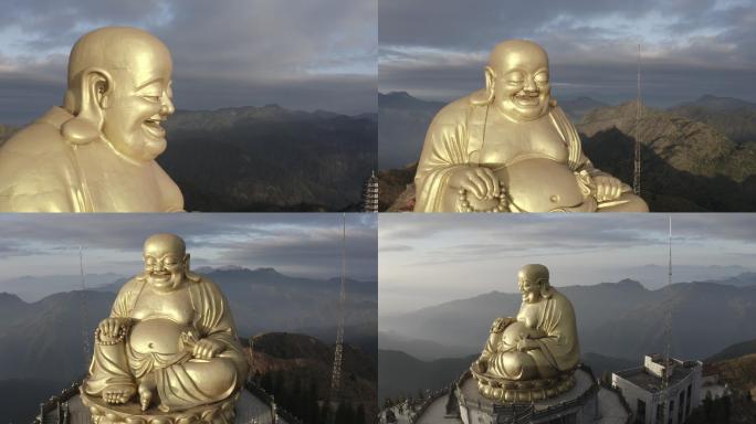 龙岩 天宫山 弥勒佛 佛祖 菩萨 航拍