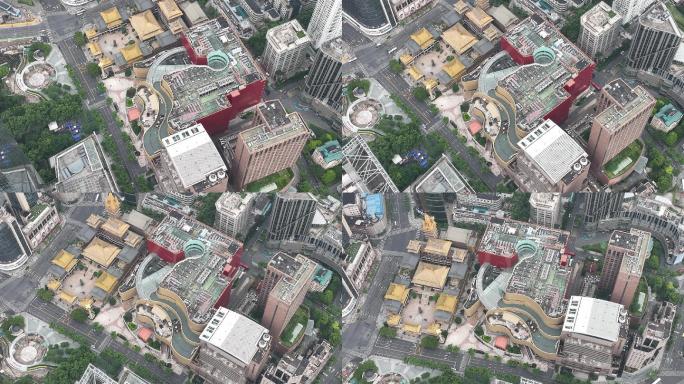 4K原素材-新冠病毒疫情时期上海南京西路