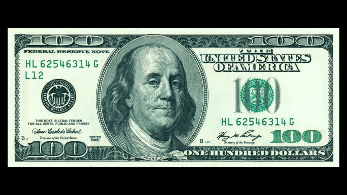 美元大钞