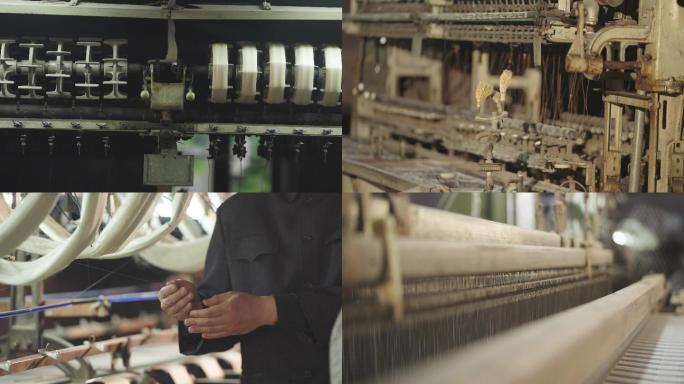 60 70年代蚕丝机纺纱机织布机