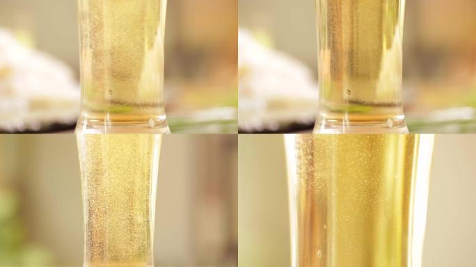 【镜头合集】啤酒杯倒啤酒扎啤泡沫