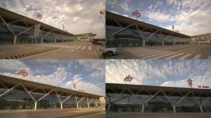 西宁机场移动延时4k拍摄