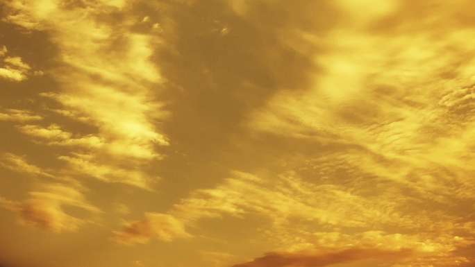 【HD天空】朦胧云雾柔光奇异云层梦幻金色